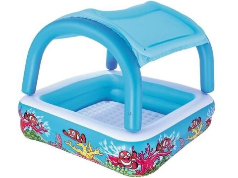 Basen 147x147x122cm z odpinanym daszkiem | 52192 BESTWAY