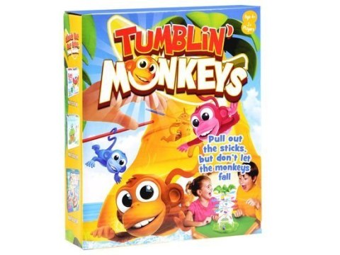 Gra zręcznościowa spadające kolorowe małpki | GR0443