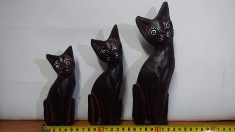 Koty drewniane 3szt 15/20/25 WS4S