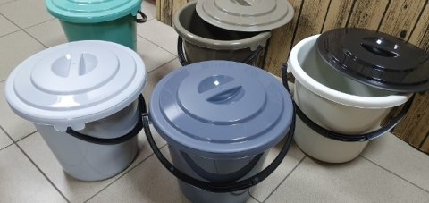 Wiadro 10l + pokrywka