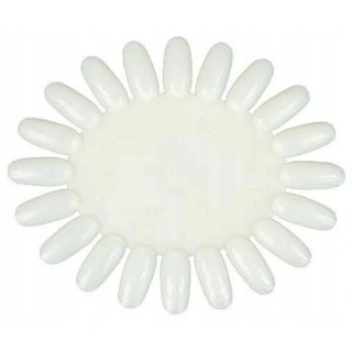 Wzorniki do paznokci 10szt. MLECZNE SŁONECZKO