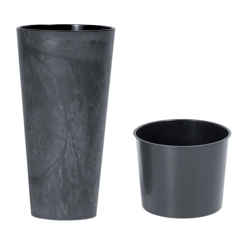 Doniczka Tubus Slim Effect 30x58 cm Antracyt
