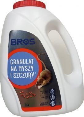 Granulat na myszy i szczury 1 kg BROS