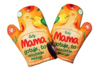 Rękawica Gdy Mama gotuje, to wszystkim smakuje RK1