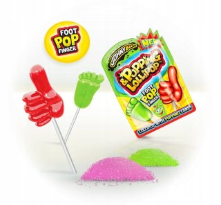 Lizak strzelający Popping Lollipop stopa kciuk JOHNY BEE 13g x 36szt