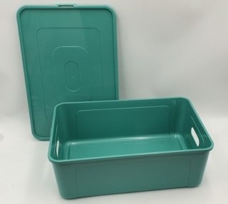 Multibox z pokrywką 39x26x13,4cm 1702 mix kolor