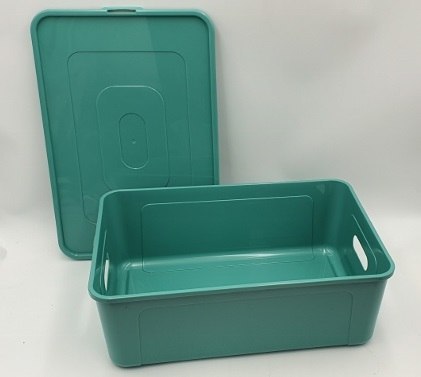 Multibox z pokrywką 39x26x13,4cm 1702 mix kolor