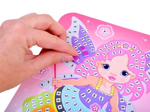 Mozaika wyklejanka Wróżka naklejki ZA3274