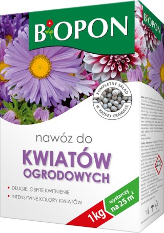 Nawóz do kwiatów ogrodowych granulat 1kg