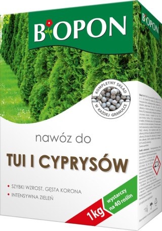 Nawóz do tui i cyprusów granulat 1kg