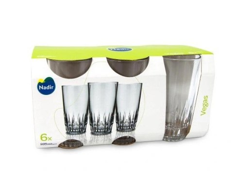 Szklanka do drinków wysoka LONG VEGAS 6szt. 330ml