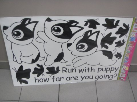 Naklejki na ścianę piankowe LOVE XS-632