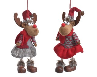 Renifer zawieszka 22cm 232CAN204053