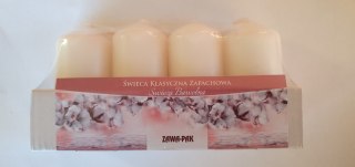 Świeca zapachowa 4szt świeża bawełna 40/80 mm