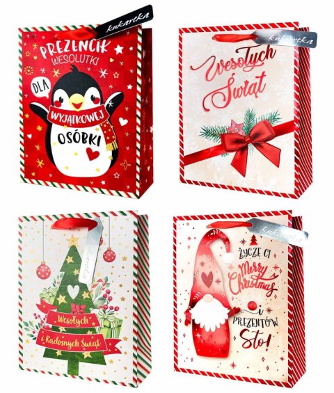 Zestaw toreb Boże Narodzenie 12szt. | QM-331 z532