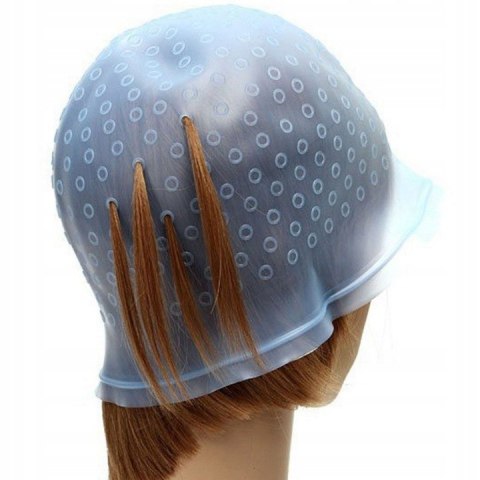 Czepek fryzjerski do pasemek balejażu farbowaniu włosów XJ3628