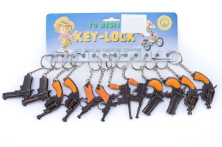 Brelok pistolet 12szt. | B-1151