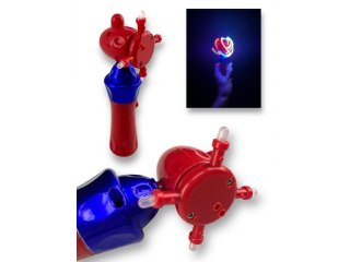 Wiatrak świecący kręcąca główka