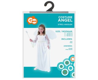 Zestaw Aniołek sukienka + skrzydła 120/130 cm SL-AN12