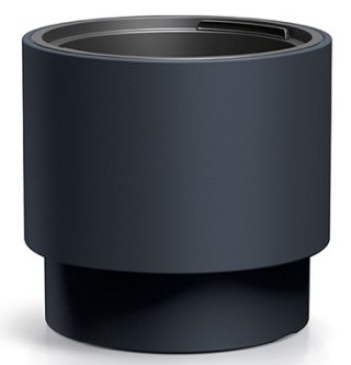 Donica Heos 10l 30cm antracyt