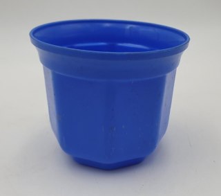 Osłonka / doniczka 8cm NIEBIESKA 20szt.