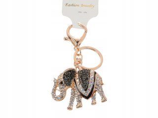 Przywieszka do torebki breloczek do kluczy - słoń | 139-0341