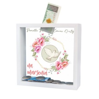 Skarbonka MDF "Pamiątka Pierwszej Komunii Świętej" - na marzenia