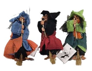 Czarownica na miotle