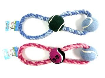 Gryzak zabawka dla psa kota 2 piłki