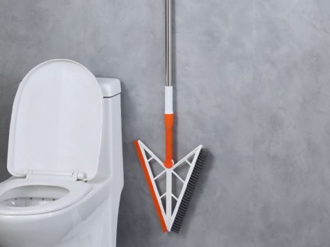 Miotła silikonowa szczotka do wody i innych zabrudzeń z kijem magic długa ściągaczka do szyb 24512