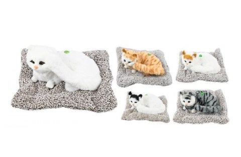 Kot na poduszce 25cm figurka dekoracyjna