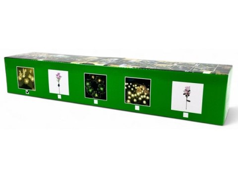 Lampa solarna 2szt. ogrodowa kwiatki led 76cm SOL47211