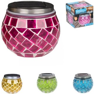 Lampion led mozaika solarny 10 x 9 x 10 cm