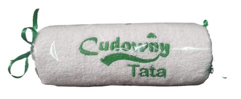 Ręcznik haftowany 50 x 100 Cudowny Tata