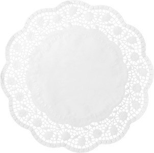 Serwetki papierowe 100szt ozdobne Ø 32cm A-róża 22-14