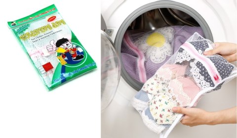 Siatka do prania bielizny na suwak 50 x 40 cm AG-240