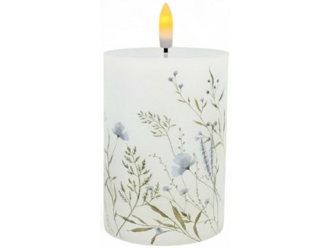 Świeczka led w obudowie z płomieniem - 13cm slc42556