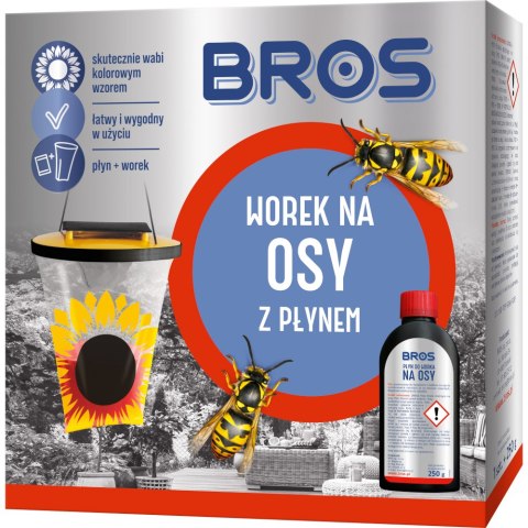 Worek na osy z płynem BROS