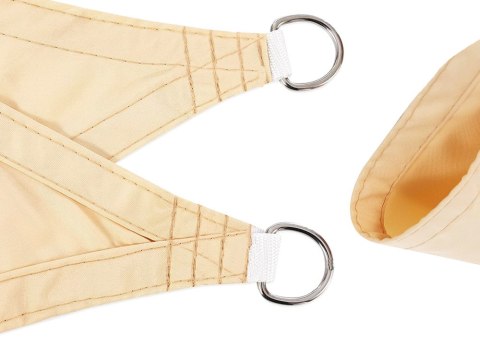 Żagiel przeciwsłoneczny wodoodporny markiza 3 x 3 x 3m 01885_BE