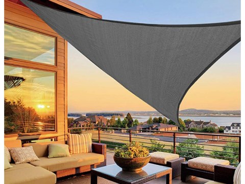 Żagiel przeciwsłoneczny wodoodporny markiza 3 x 3 x 3m 01885_SZ
