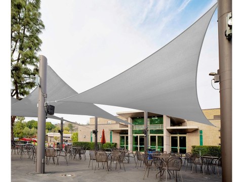 Żagiel przeciwsłoneczny wodoodporny markiza 3 x 3 x 3m 01885_SZ