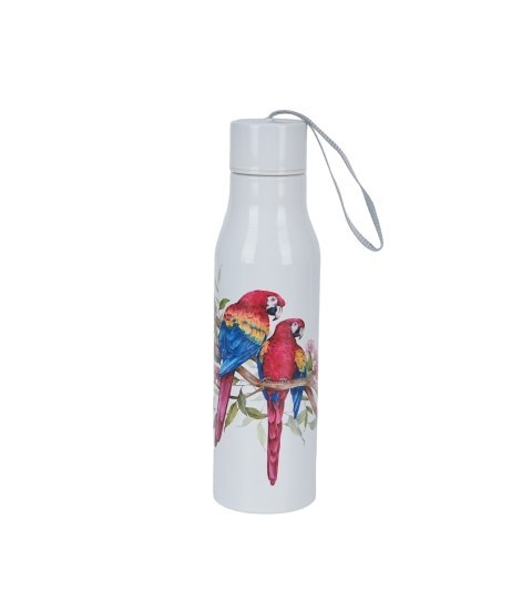 Butelka termiczna Ptasi Świat PAPUGI ARA SZKARŁATNE