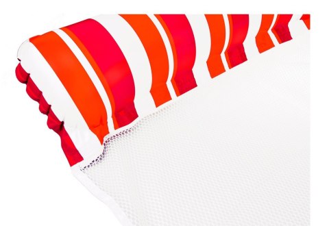 Dmuchany czerwony materac do pływania Hamak wodny na basen i plażę SP0759 CZ