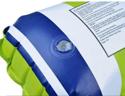 Dmuchany zielono niebieski materac do pływania Hamak wodny na basen i plażę SP0759 JZ