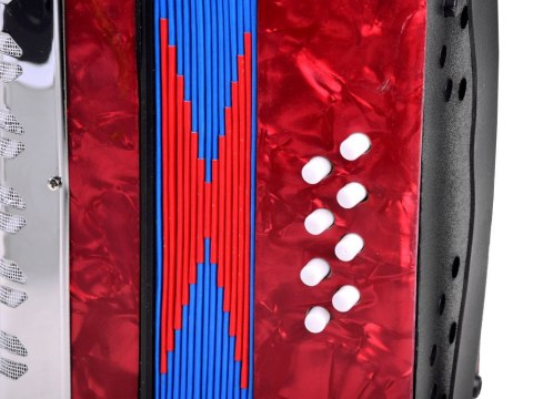 Duży muzyczny AKORDEON dla dzieci Harmonia IN0148 CZ