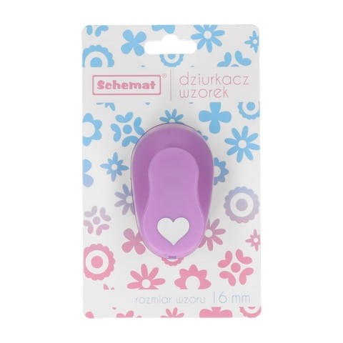 Dziurkacz wzorek 16 mm SERCE | 7307 NR 226