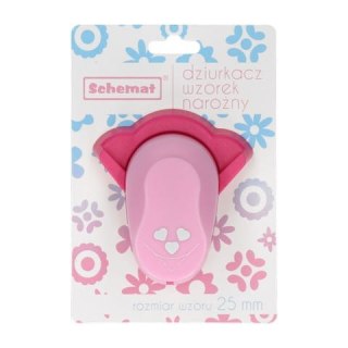 Dziurkacz wzorek 25mm narożny 3 SERCA | 7468 NR 54