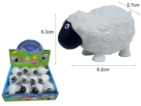 Gniotek antystresowy baranek 12szt.