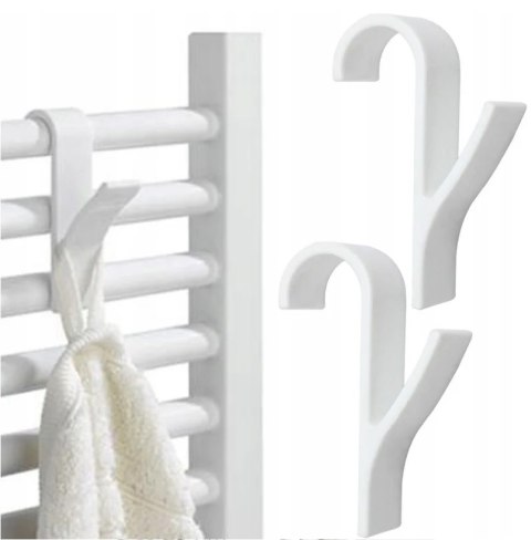 Haczyk wieszak na grzejnik kaloryfer łazienkowy XJ3782