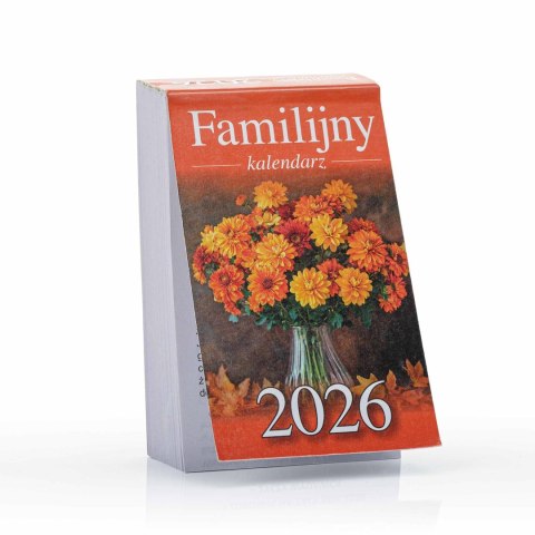 Kalendarz 2026 B7 zdzierak Familijny